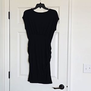 Black maternity dress